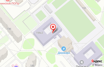 Лицей Держава в Обнинске на карте