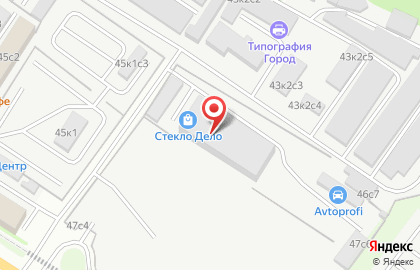 Стеклодело на карте