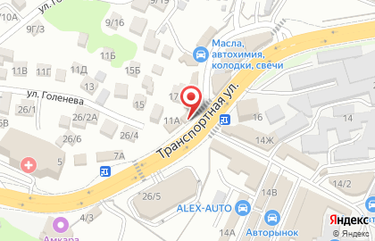 Магазин аккумуляторов и автозапчастей 12 вольт на карте
