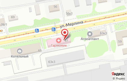 Торгово-строительная компания Богдан-Строй на улице Петра Мерлина на карте