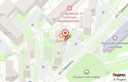 Продуктовый маркет МиниМаркетЭконом на карте