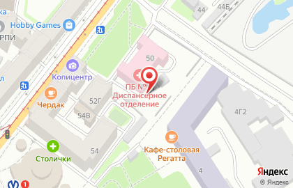 Городской Психоневрологический Диспансер # 7 со Стационаром (кировский и Красносельский Районы) на карте