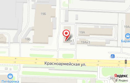 Многопрофильная фирма СкИФ на Красноармейской улице на карте