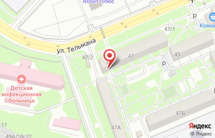 Гостиница квартирного типа Апартаменты Байкал в Советском районе на карте