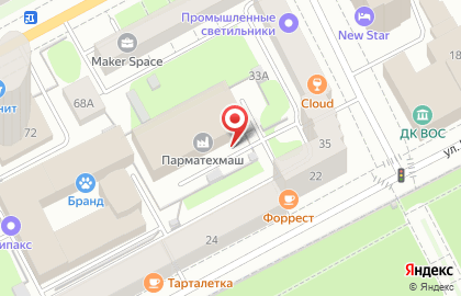 Рекламная компания Нью Тон в Свердловском районе на карте