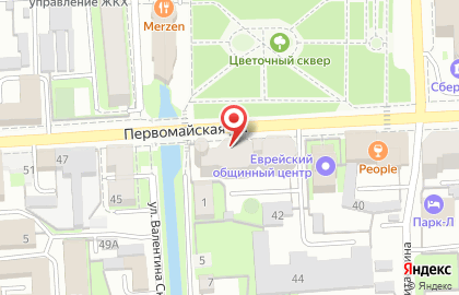ОАО Спецфундаментстрой на Первомайской улице на карте