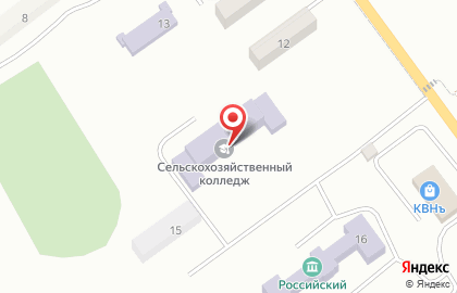 Камызякский сельскохозяйственный колледж в Астрахани на карте