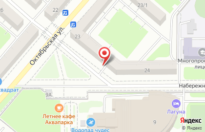 Всероссийское общество слепых на Набережной улице на карте