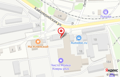 Магазин автозапчастей для иномарок в Тамбове на карте