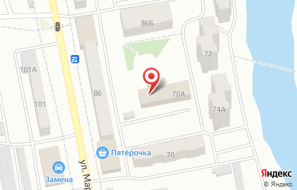 Участковый пункт полиции №10 на улице Маршала Жукова на карте