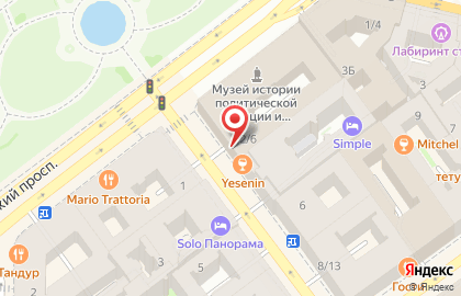 Джазовая кофейня Sicaffe Coffee & Strudels на Гороховой улице на карте