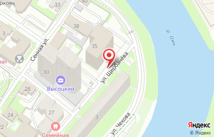 Коперник в Центральном округе на карте