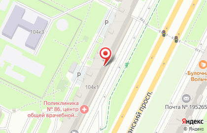 Детская библиотека №9, Калининский район на карте