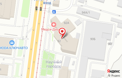 Торговый дом Меркурий в Краснооктябрьском районе на карте