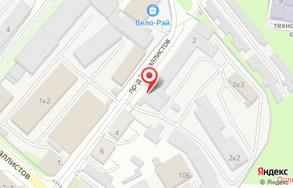 ПартКом в Первомайском районе на карте