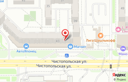 Каркасный дом Казань на карте