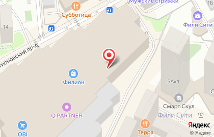 Офис продаж Билайн в Москве на карте