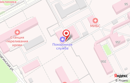Ритуальный центр Ярославская похоронная служба на Тутаевском шоссе на карте
