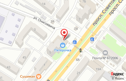 Банкомат Промсвязьбанк в пос. Советов на карте
