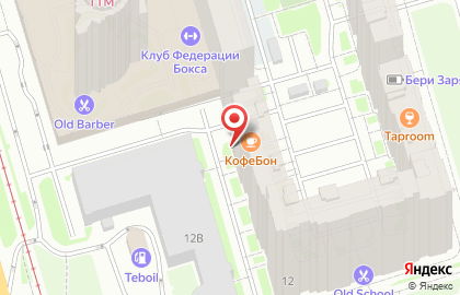 Продовольственный магазин на проспекте Просвещения на карте