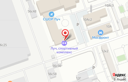 Школа тенниса ABCtennis на метро Перово на карте