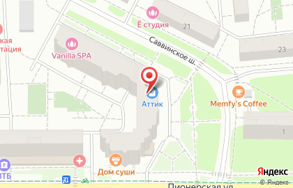 Автошкола Нева-авто в Железнодорожном районе на карте