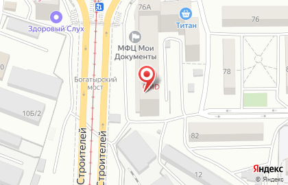 Клининговая компания Атлантик в Октябрьском районе на карте