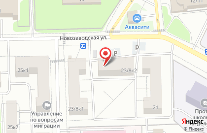 Парикмахерская в Москве на карте