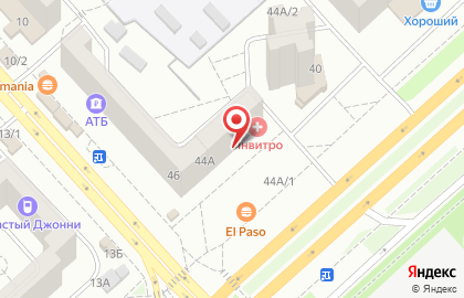 Магазин канцелярских товаров Штрих в Советском районе на карте