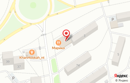Магазин Красное & Белое на улице Циолковского на карте