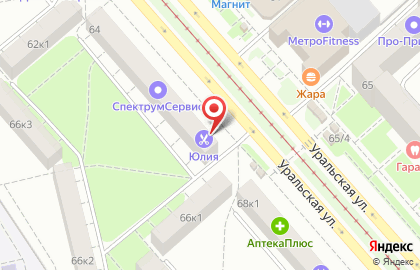 Магазин разливного пива Пивной прибой в Кировском районе на карте