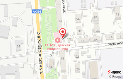 Станция скорой медицинской помощи на 2-ой Комсомольской улице на карте