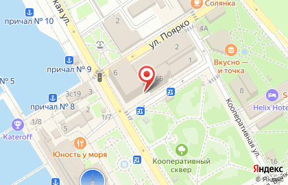 Служба доставки суши и роллов Sushi port на карте