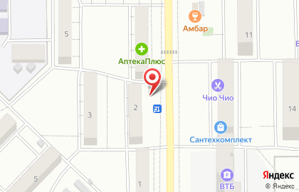 Магазин овощей и фруктов на улице Космонавтов на карте