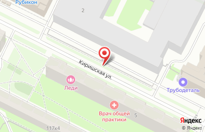 Автошкола Мост на Киришской улице на карте