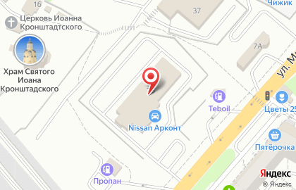 Официальный сервис Datsun Арконт в Краснооктябрьском районе на карте
