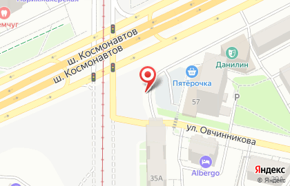 Автостоянка в Перми на карте