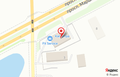 Автосервис FIT SERVICE на улице Маршала Голикова, 6 на карте