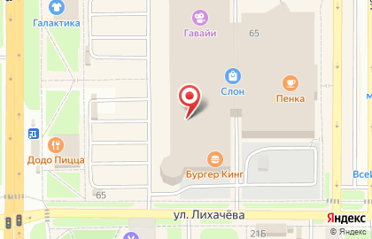 Магазин косметики и парфюмерии Л`Этуаль на проспекте Автозаводцев на карте