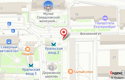 Kebab King в Железнодорожном районе на карте