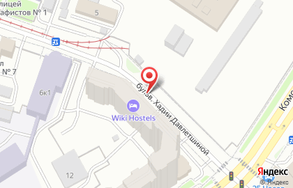 Хостел Wiki Hostels на карте