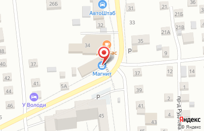 Супермаркет Магнит в Ижевске на карте