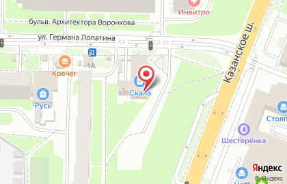 Нижегородский филиал Банкомат, БинБанк в Нижегородском районе на карте