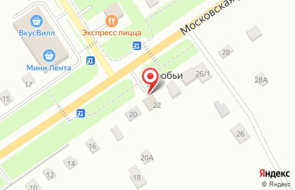 Продуктовый магазин ТПС на Московской улице на карте