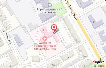 Дез-сервис в Ленинск-Кузнецком на карте