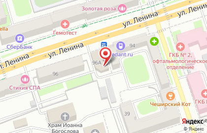 ОАО АКБ Пробизнесбанк в Дзержинском районе на карте