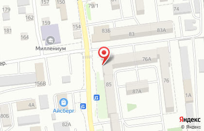 Мини-маркет Восьмерочка на Железнодорожной улице на карте