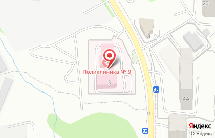 Владивостокская поликлиника №9 на карте