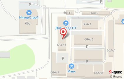 Магазин строительных материалов в Екатеринбурге на карте