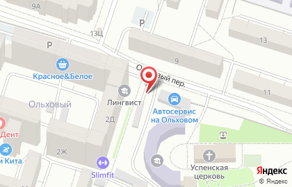 Автостоянка в Воронеже на карте